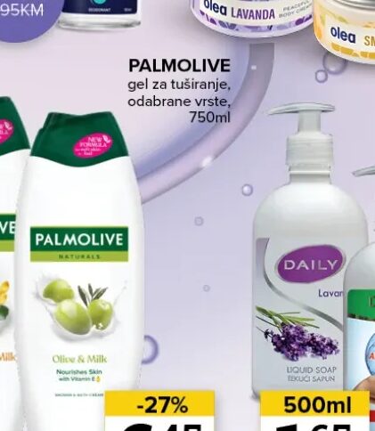 Palmolive gel za tuširanje 750 ml
