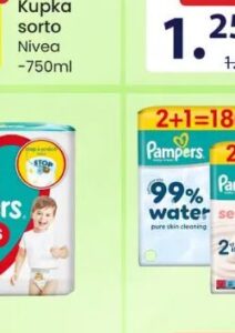 Pampers Gaćice Pants sorto, FIS