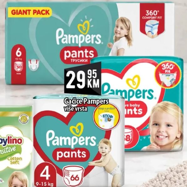 Pampers Pants gaćice 1 pakovanje