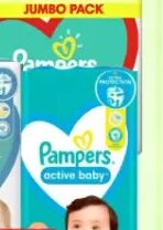 Pampers pelene active baby sorto, FIS