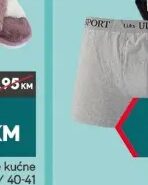 Papuče kućne vel. 38-39 / 40-41, Mega diskont