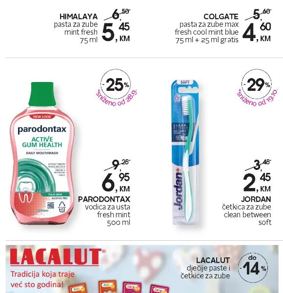 Parodontax vodica za usta fresh mint 500 ml