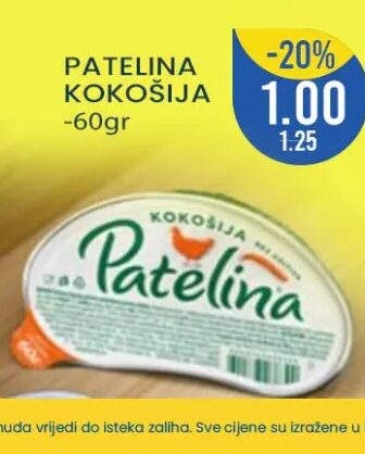 Patelina kokošija 60 gr