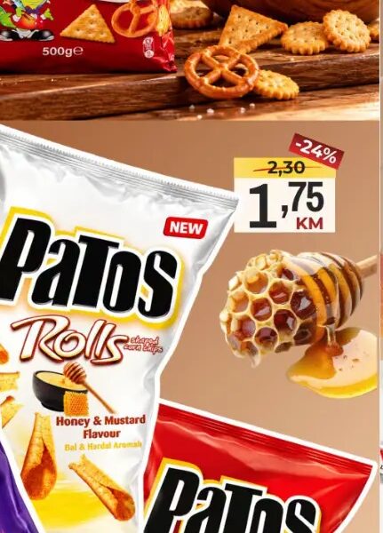 Patos Rolls Sorto 90 g