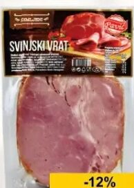 PAVIĆ Dimljeni svinjski vrat 1 kg, Best