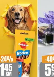 Pedigree Hrana za pse Rodeo 70 g, Bingo