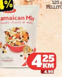 Pellito Miks egzotičnog voća Jamaica 125 g, Crvena jabuka