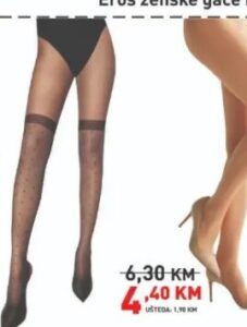 Penti ženske štrample Laura 20 DEN 1 kom, Didaco