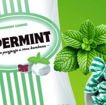 Pepermint bombone sa čokoladnim punjenjem Kraš 100g