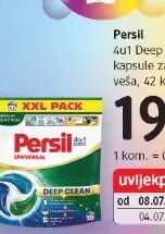 Persil Deep Clean 4ut Deep Clean kapsule za pranje veša 42 kom, dm