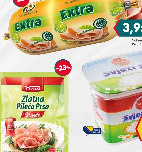 Perutnina Ptuj Salama pileća Extra 800 g