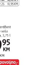 Perwoll Blossom tečni deterdžent za pranje veša 3,75 l, dm