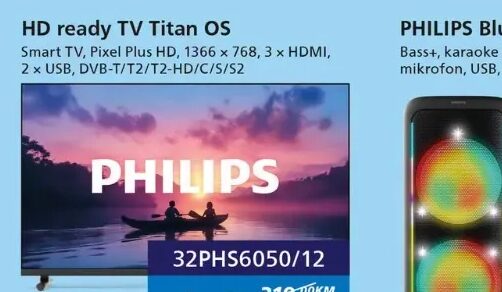 Philips 32PHS6050/12 HD ready TV Titan OS 80 cm (32")