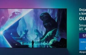 Philips 55OLED801/12 OLED 4K Titan OS Ambilight TV 139 cm (55"), FIS