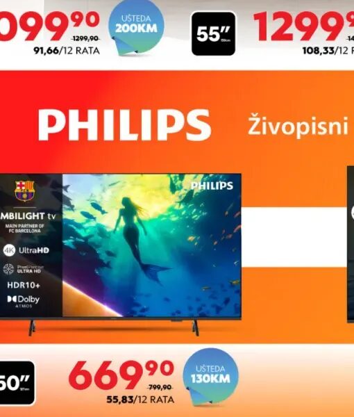Philips Ambilight TV 50"