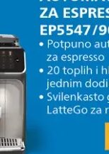 Philips Automatski aparat za espresso EP5547/90, Omega Shop