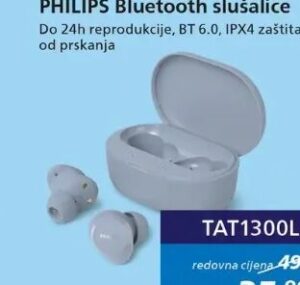 Philips TAT1300LB Bluetooth slušalice 1 kom