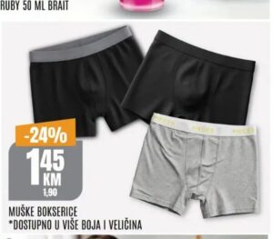 Pieces Muške bokserice