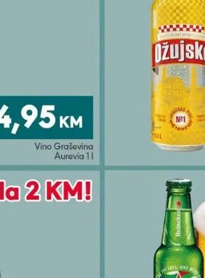 Pivo Ožujsko 0,5 l