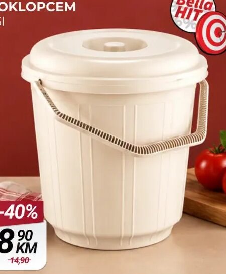 Plastična kanta sa poklopcem 25 l