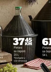 Pletara sa čepom 20 L, Bingo