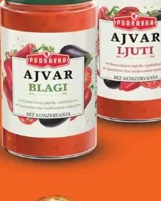 Podravka Ajvar blagi 195 g, Robot