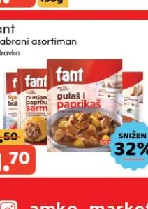 Podravka Fant odabrani asortiman, Amko