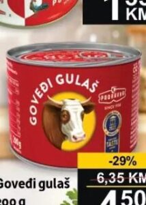 PODRAVKA Goveđi gulaš 200 g, Best
