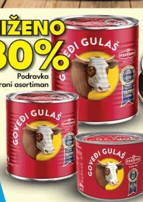 Podravka goveđi gulaš 200 g