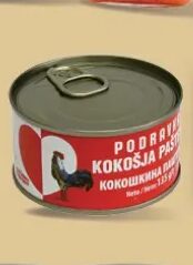 Podravka Kokošja pašteta 135 g, Konzum i Mercator