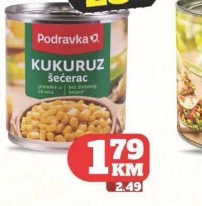 Podravka Kukuruz šećerac 150 g