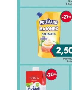 Polimark Majoneza Delikates 280 ml, Mega diskont