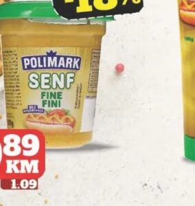 Polimark senf fini 100 g, Moj market