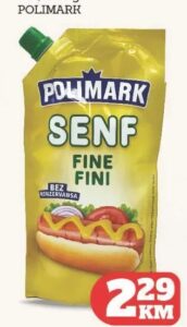 Polimark senf fini 300 g, Moj market