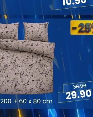 Posteljina M650270 140 x 200 + 60 x 80 cm