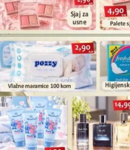 Pozzy Vlažne maramice 100 kom, Izbor trgovina