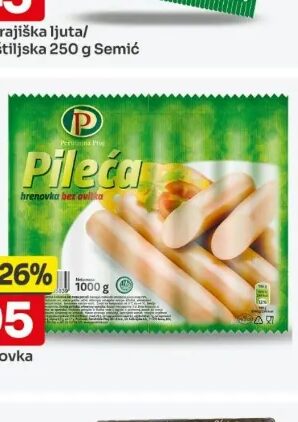 PPTuj Pileća hrenovka 1 kg