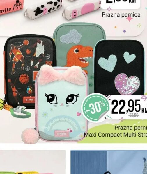 Prazna pernica Maxi Compact Multi Street