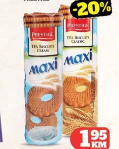 Prestige Čajni keks 230 g, Crvena jabuka