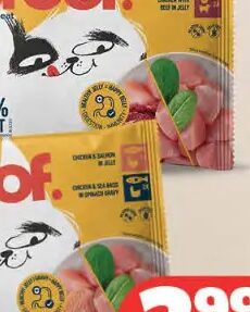 PROOF Hrana za mačke meso, meso i riba 4 x 85 g, Tropic