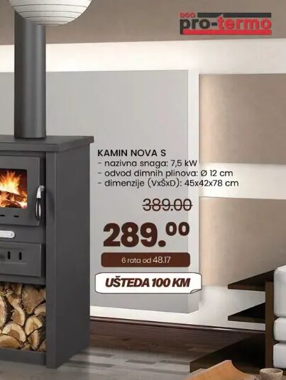 Protermo kamin Nova S