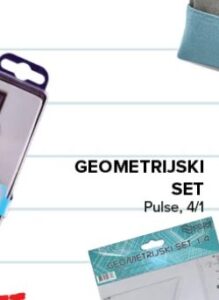Pulse šestar set, Konzum i Mercator