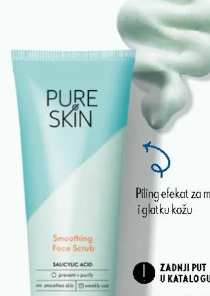 Pure Skin Smoothing piling za lice 75 ml