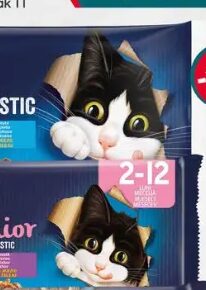 Purina Felix Fantastic / Junior Fantastic / Sensations Jellies 4 x 85 g, Mega diskont