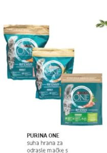 PURINA ONE suha hrana za mačke 750 g, dm