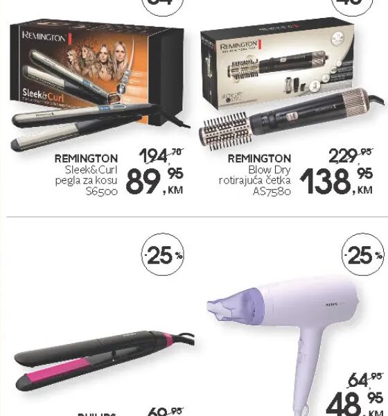 REMINGTON pegla za kosu S6500