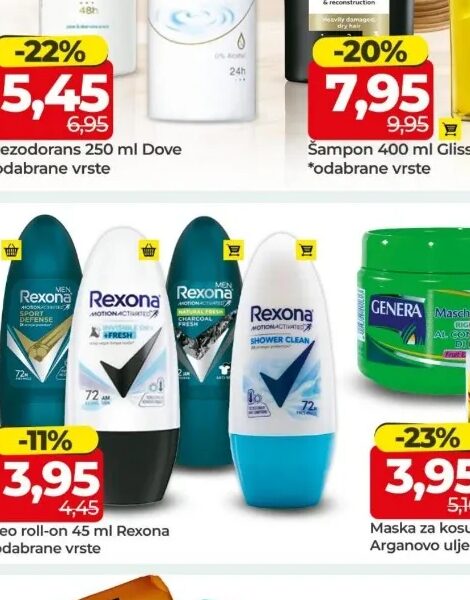 Rexona deo roll-on 45 ml