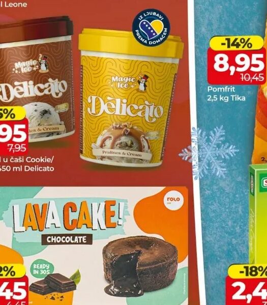 Rolo lava cake 2 x 90 g