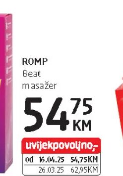 Romp Beat masažer 1 kom.