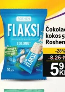 Roshen Flaksi kokos 500 g, Best